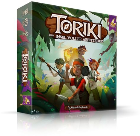 Mirakulus Toriki: Eine Insel voller Abenteuer | Familienspiel ab 8 Jahren | Kooperatives Abenteuer & Überleben auf Einer einsamen Insel mit App & interaktiven Elementen | Deutsch