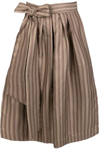 Edelnice Trachtenmode verschiedene Dirndlschürzen, edel, schlicht, blau oder beige für Midi Dirndl Gr. 32-54