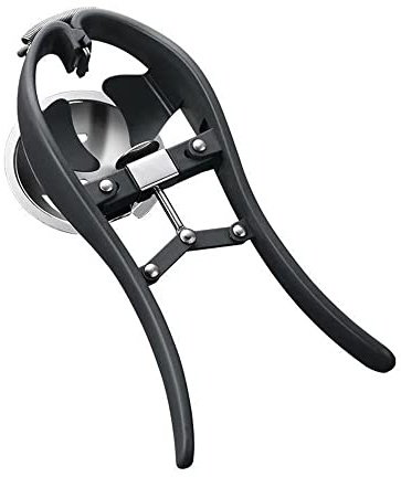 Eierknacker Edelstahl Eiertrenner Automatischer Eierknacker für rohes Eiweiß Separator Handheld Eieröffner Einfache Eierschalenschneider Kreative Küche Gadget