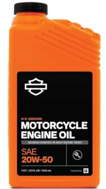 HARLEY-DAVIDSON H-D 360 20W-50 Motoröl (1 L) Genuine SAE 20W-50 Motorrad Öl Motorenöl
