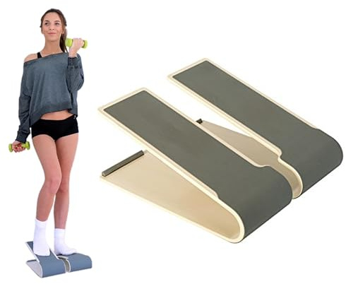 MINIFITNESS.FR - Mini Stepper - Fitnessgerät für Zuhause - Leicht, Leise, Ohne Verschleißteile - Elastische Steps - Verbundmaterial