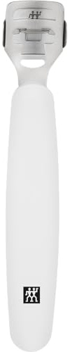 ZWILLING Hornhauthobel (Scharfe Klinge für Hornhautentfernung, ergonomischer Griff, inkl. 10 doppelseitiger Ersatzklingen), Premium, Weiß, 140 mm