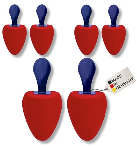 DELFA Schuhspanner Universal - Größe 35-38 - Set aus 3 Paar - Schaumstoff Schuhformer Schuhstrecker - für Damen Pumps