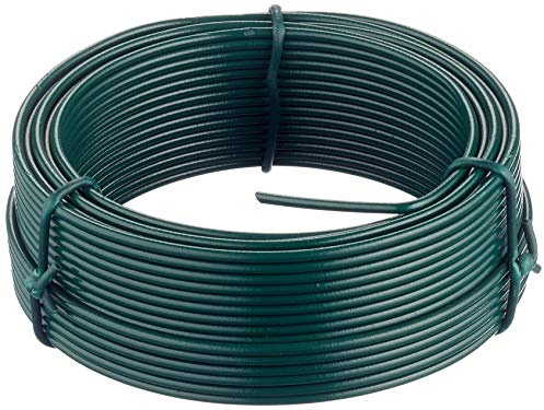 Merriway BH05777 Gartendraht, 2,0 mm x 20 m, grün, kunststoffbeschichtet