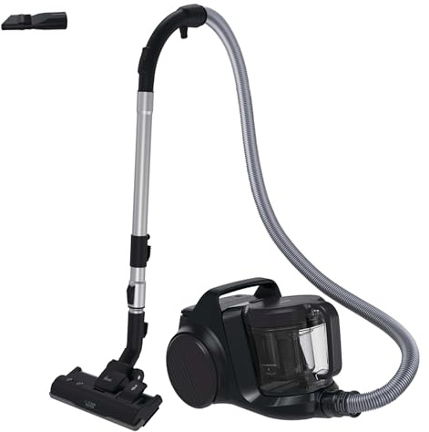 Hoover HP2 leistungsstarker Boden-Staubsauger ohne Beutel für Hartböden & Teppiche, Sauger, leicht & kompakt, EPA-Staubfilter, 2,5L Staubbehälter inkl. Zubehör, 850W, Staubsauger mit Kabel 10m