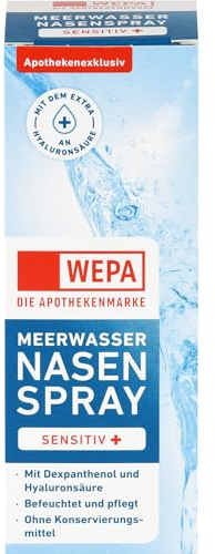 Wepa Meerwasser Nasenspray sensitiv+, 1X20 ml
