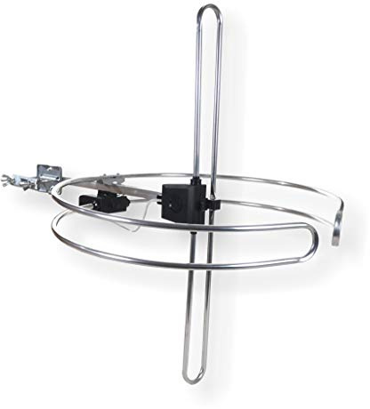 UKW Ringdipol mit integrierter DAB+ Antenne zum Empfang von FM (87,5-108 MHz) und DAB+ (170-240 MHz)