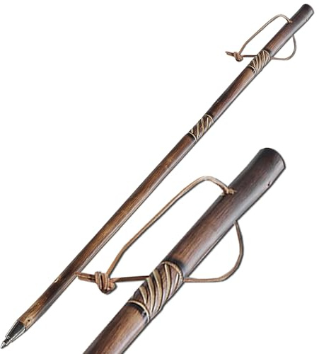 Wanderstock Holz Inka mit Symbolen Sternzeichen 98-180 cm „15 ZEICHEN IM PREIS ENTHALTEN“