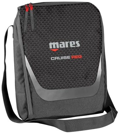 Mares Cruise Reg, Umhängetasche zum Schutz Ihres Atemreglers und Anderen Zubehörs, Erwachsene, Schwarz, One Size