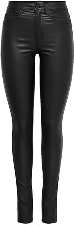 ONLY Female Kunstlederhosen ONLROYAL Skinny Fit Kunstlederhosen