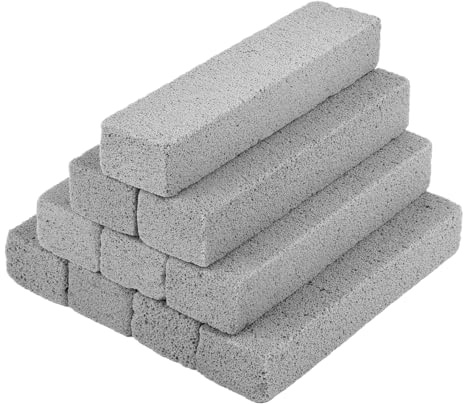 Bimsstein Toilettenreiniger,10 Stück Putzstein Blöcke,Bimsstein Bürsten | Pumice Stone Cleaning Block für Toilette Grill Bad Pool KüChe Waschbecken