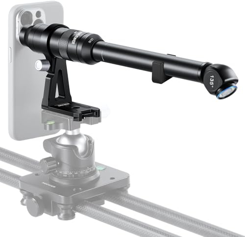 NEEWER 135° 2X Makro Sondenobjektiv mit 17mm Gewinde für Handy Videoaufnahmen, kompatibel mit NEEWER Käfig/Handy Hülle und iPhone/Samsung LS-51