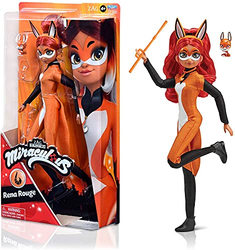BANDAI - Miraculous Ladybug - Ankleidepuppe 26 cm - Rena Rouge - P50004