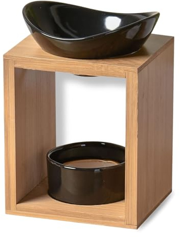 Zen'Arôme - Duftlampe Naturéa Kalos - Duftbrenner für Ätherische Öle, Duftwachs und Schmelzwürfel - Verbreitung durch Sanfte Wärme - Aromatherapie - für Dekoration & Therapie