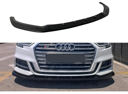 Motordrome Frontspoiler passgenau | kompatibel mit Audi A3 (8V) S-Line/S3 Hatchback/Sportback 2016-2020 Facelift (ABS)
