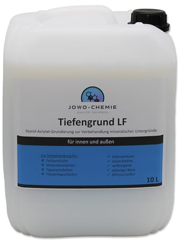 JOWO-CHEMIE Tiefengrund LF (10L) Grundierung Haftgrund Putzgrund Putz Gebrauchsfertig ab 1,79 €/L Qualität für Profis