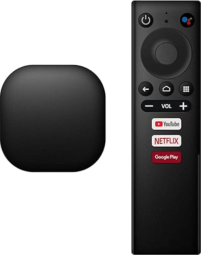 Dangbei Dongle Android TV Stick 4K Streaming Gerät mit Fernbedienung, Dual-Band WLAN, Google Assistant, HDR10, Quad-Core-Prozessor, HDMI-Dongle für Smart-TV (mit vorinstalliertem Google Play&Netflix)