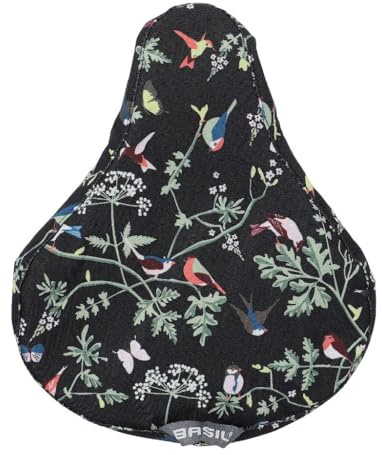 Basil Wanderlust-Saddle Cover - Sattelbezug - wasserdichtes Material - Charcoal
