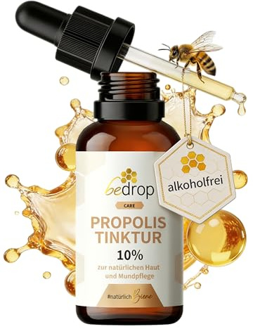 Propolis Tropfen ohne Alkohol - Propolis Extrakt auch für Kinder & Tiere geeignet - Reine Imker Qualität, alkoholfrei, keine Zusatzstoffe