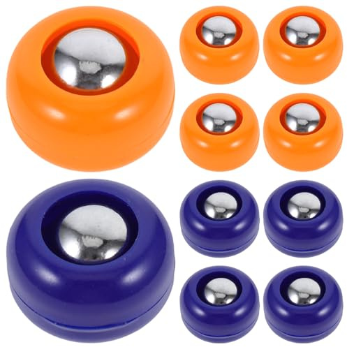 Alipis 20 Stück Shuffleboard Zubehör aus Langlebigem Pp Material Kleiner Curling Steine Bowlingkegel für Tisch Shuffleboard Vielseitig für Indoor Outdoor Partys und Familienspiele