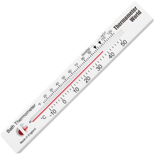 Badethermometer, ideal zur Überprüfung der Wassertemperatur für Neugeborene, Kinder und Senioren