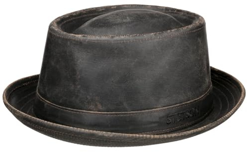Stetson Odenton Pork Pie Stoffhut UV Schutz wasserabweisend Damen Herren Sommer Winter