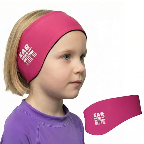 Ear Bandit Ultra Schwimmer Stirnband (Rosa, mittel)