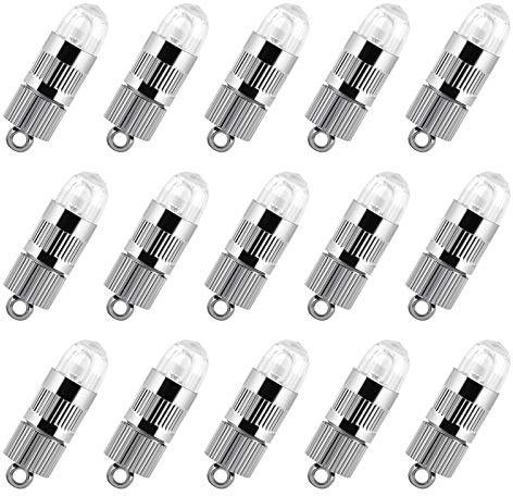 Mini LED Ballons Lichter Beleuchtung für Papierlaterne Warmweiß | 15x für Lampions LED Batteriebetrieben für Party Hochzeit Garten