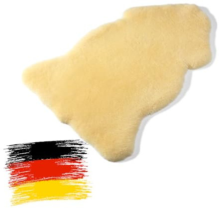 Hofbrucker® 100% weiches Bio Merino Baby Schaffell Teppich echtes Lammfell aus Bayern medizinische Gerbung Schadstoff frei verschiedene größen ökologisch Hergestellt in Bayern Öko Tex zertifiziert