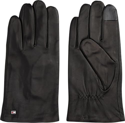 Tommy Hilfiger Herren Handschuhe Essential Flag aus Leder