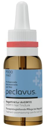 peclavus PODOmed AntiMYX Tinktur 20 ml | Tinktur bei Nagelpilz | gezielte Anwendung an Nagel & Umgebung | NATRUE-zertifizierte Naturkosmetik