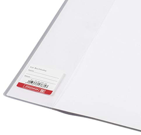 Buchumschlag Buchhülle extra stabil Höhe 265mm 26,5cm Sparpack Buchschoner (20 Buchumschläge)
