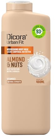 Dicora Urban Fit Body Milk Vitamina B Almendras & Nueces 400 ml
