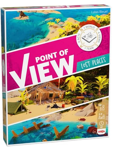HABA Point of View: Lost Places – Kooperatives Detektivspiel ab 10 Jahren – Für 2–8 Spieler – Mit innovativer Perspektiv-Mechanik und spannendem Rätselabenteuer – 2011827001