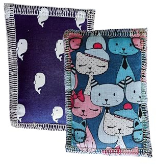 BT TOBIAS BRUNNER SCHMUSETATZEN Duft- und Schmusekissen für Katzen mit Katzenminze 2'er Set (2 Stück) 4cats Duftkissen Made in Germany Spielspaß Spielvergnügen für alle Rassen