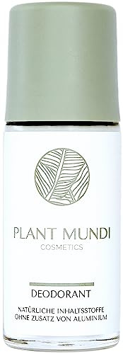 PLANT MUNDI – 100% natürliches Deo Roll-on ohne Aluminium & ohne Natron – für Damen & Herren – sensitiv für sensible Haut – Dermatest SEHR GUT