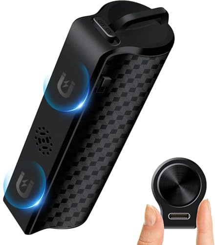Diktiergerät Magnetisches, Aufnahmegerät Abhörgerät Mini Voice Recorder | 30 Tage Daueraufnahme, Wiederaufladbar Über USB, One Touch Aufnahme, Stimmenaktivierung Aufnahmegerät Diktiergerät Mini