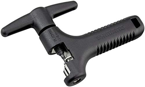Shimano Werkzeug Kettennieter für 6/7/8/9/10/11-Fach Ketten TL-CN28, Argento-Silber-Silber, Nicht zutreffend