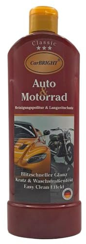 CarBRIGHT Classic Autopolitur Das Original für Auto&Motorrad 500ml