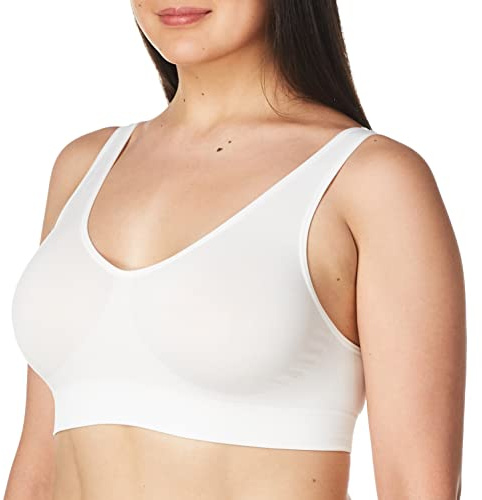 Hanes bügelloser Damen-BH, Pullover-BH mit voller Abdeckung, Nahtloser T-Shirt-BH