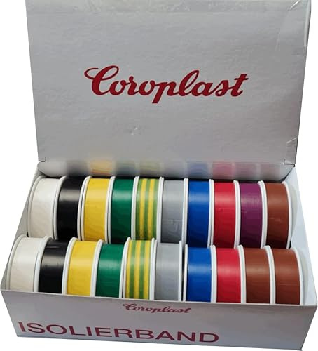 Isolierband Coroplast Box VDE Isoband Klebeband Elektriker Band Violett