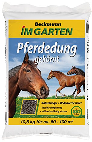 Beckmann Pferdedung gekörnt, 10,5 kg