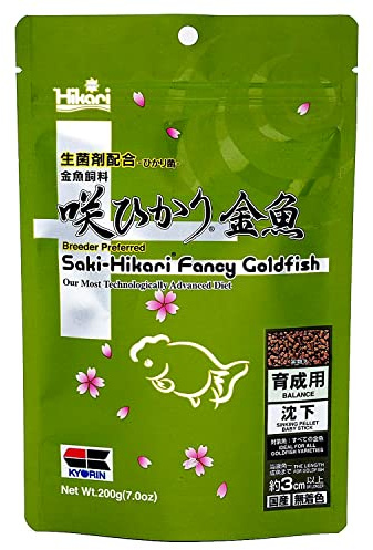 Kyorin 49344/864 Saki Hikari Fancy Goldfischfutter, Balance, 200 g (7 Unzen)