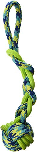 Zeus K9 Hundespielzeug, Seil mit TPR-Ball, 41cm
