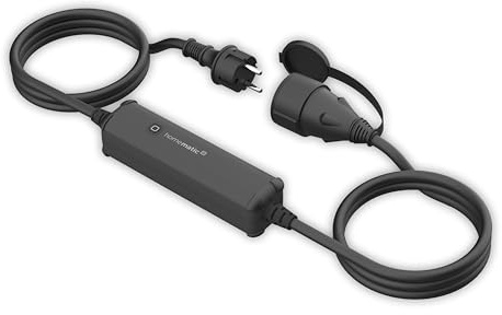 Homematic IP Schalt-Mess-Kabel – außen | Smart Home, steuert Balkonkraftwerke nach DIN VDE V 0126-95, Gartenlampen, -geräte per App, Alexa & Google Home, 160775A0