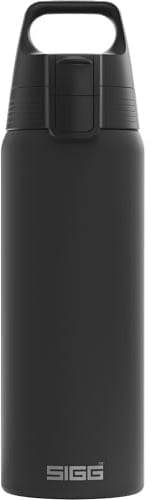 Sigg - Edelstahl Trinkflasche - Shield ONE - Einwandig & Federleicht - Für kohlensäurehaltige Getränke geeignet - Auslaufsicher - BPA-frei - Outdoor & Fitness - 750 ml / 1 L / 1,5 L