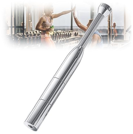 EviKoo Einstellbar Steel Indian Club Bell I Stahl Schwungkeule Training fürs Effektive Ganzkörpertraining Indian Clubbell - 4kg, 6kg, 8kg, 10kg, 12kg, 14kg Gewichte Indische Clubs,4_8KG