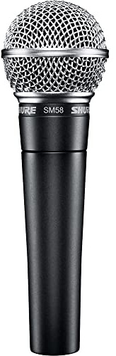 Shure SM58 Pro Dynamisches XLR-Gesangsmikrofon | Dynamisches Nierenmikrofon für Studio und Live-Auftritte, Podcasting und Aufnahmen; Industriestandard-Sound