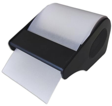 RNKVERLAG Haftnotizrolle im Abroller, 60 mm x 10m, nachfüllbar, transparent, 1 Stück