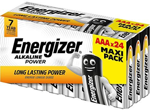 Energizer Batterien AAA, Alkaline Power, 24 Stück